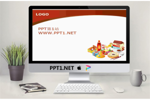 卡通美食类PPT模板.ppt[共2张]