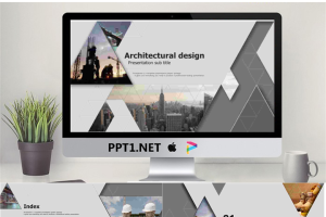 灰色欧美建筑施工PPT模板.pptx[共20张]