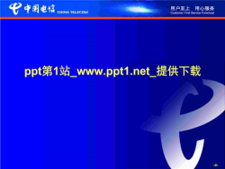 中国电信经典PPT模板.ppt[共1张]
