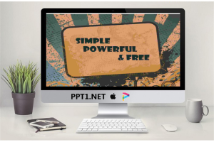 个性非主流涂鸦PowerPoint模板.ppt[共5张]