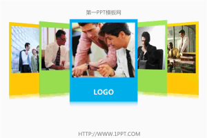 简洁的商务展示PPT模板.ppt[共1张]
