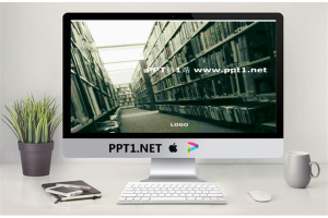 大学图书馆PPT模版.ppt[共20张]