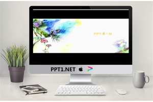 绘画艺术PPT模板.ppt[共6张]