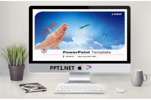 向往未来PPT模板.ppt[共2张]