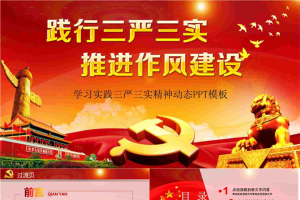 精致党建工作学习PPT模板.pptx[共27张]