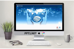 中国移动通信公司PPT模板.ppt[共3张]