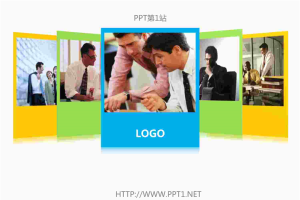 简洁的商务展示PPT模板.ppt[共1张]