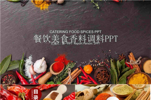 美食香料PPT模板.pptx[共23张]