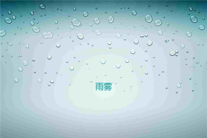 清新的雨滴背景ios风格商务工作总结.ppt[共5张]
