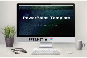 艺术玻璃背景PPT模板.ppt[共2张]