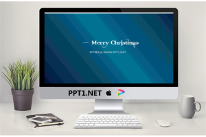 炫酷靓丽精美圣诞PPT模板.ppt[共7张]