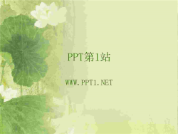 古典荷花背景中国风PPT模板.ppt[共1张]
