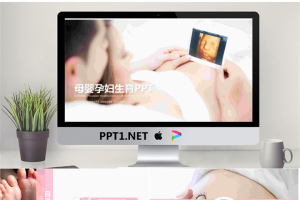 粉色母婴育婴PPT模板免费.pptx[共26张]