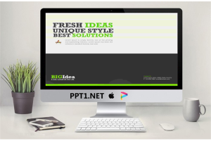 欧美风格网站宣传PPT.ppt[共8张]