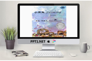 《小黑鱼》绘本故事PPT.ppt[共23张]