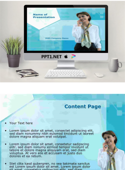 Office丽人行－商务PPT模板.ppt[共2张]