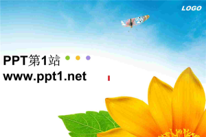 植物蝴蝶PPT模板.ppt[共21张]