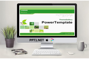 经典绿色植物背景PPT模板.ppt[共9张]