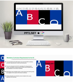 abcd英文字母外国教育PPT模板.ppt[共3张]