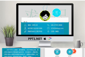 精美个人简历PPT模板_编号VEJDZ5.pptx[共10张]