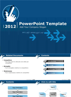 目标方向前进PPTTemplate.ppt[共6张]