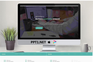 欧美网页排版设计风格通用商务PPT模板.pptx[共23张]