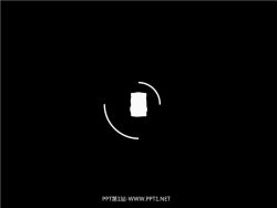 黑底白字9秒倒计时PPT动画.pptx[共1张]