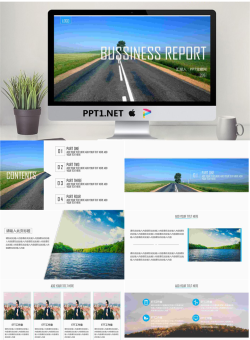 欧美杂志风商务PPT模版.ppt[共24张]
