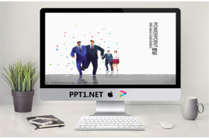 商务团队工作伙伴PPT宝藏模板.pptx[共10张]
