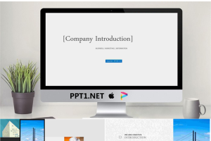 欧美极简公司简介PPT模板.pptx[共30张]