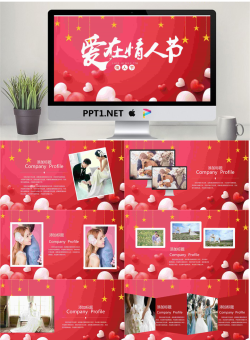 浪漫爱在情人节PPT模板.pptx[共25张]