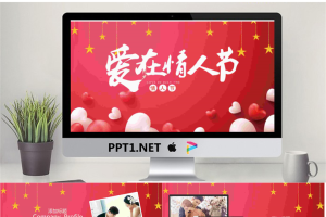 浪漫爱在情人节PPT模板.pptx[共25张]