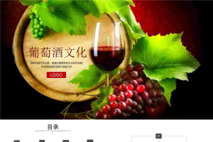 葡萄酒文化PPT模板.pptx[共27张]