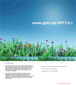 多彩小花朵PPT模板.ppt[共3张]