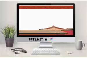 中国古代建筑PPT模板.ppt[共8张]