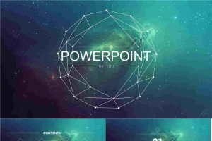 科技感星空背景动态PPT模板2.pptx[共27张]