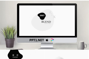 黑白简洁创意曲线背景艺术设计PPT模板.pptx[共27张]