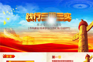 《践行三严三实》党建学习PPT模板.pptx[共26张]