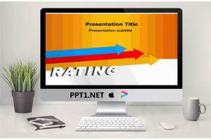 评估报告商务PPT模板免费.ppt[共3张]