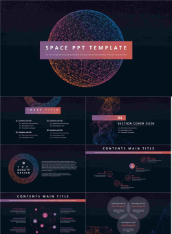 炫酷科技感宇宙星球PPT模板2.pptx[共31张]