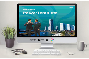 现代动感背景商务PPT模板.ppt[共30张]