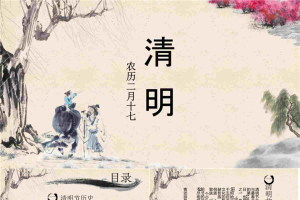 山水画背景清明节PPT模板.pptx[共6张]