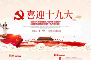党员学习十九大党务知识党课PPT课件.pptx[共43张]