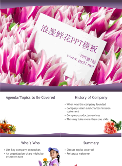漂亮郁金香PPT模板.ppt[共6张]