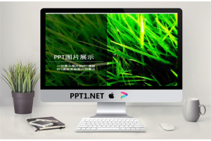 公司介绍清新风格商务简约PPT模板.pptx[共10张]