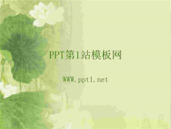 古典荷花背景中国风PPT模板.ppt[共1张]