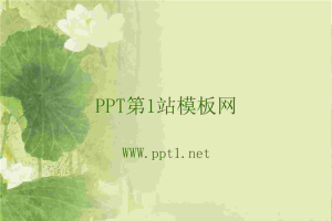 古典荷花背景中国风PPT模板.ppt[共1张]