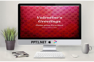Happy Valentine‘s Day情人节快乐PPT模板.pptx[共14张]