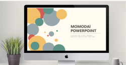 创意新颖PPT模板多彩气泡.pptx共[23]页