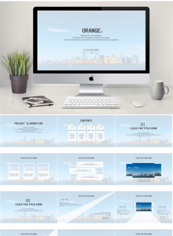 经典扁平风格PPT模板_编号mQ0108.pptx共[20]页